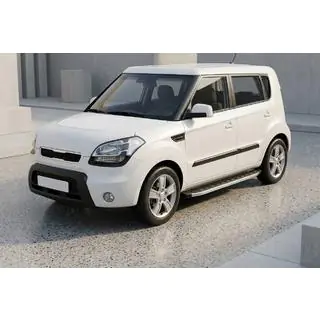 Side Steps Fullmond (2 pcs, aluminum) Kia Soul I 2008-2013 photo 1