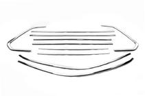 Volkswagen Tiguan 2016-2023 Full Window Trim Stainless Steel (10 pcs) photo 1