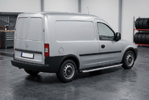 Opel Combo 2002–2012 Side Steps Fullmond (2 pcs, aluminum) photo 1