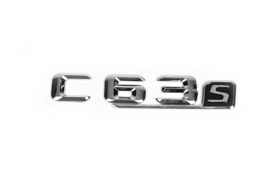 Mercedes C-class W205 2014-2021 Emblem C63 Photo 2
