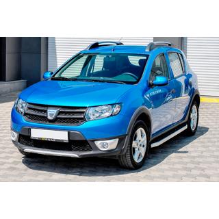 Side Steps Fullmond (2 pcs, Aluminum) Dacia Sandero 2013-2020 photo 1