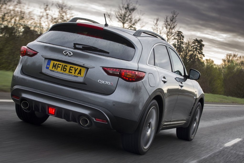 Overview of the crossover Infiniti QX70
