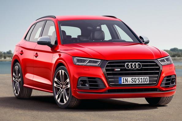 The sports version of the crossover Audi SQ5
