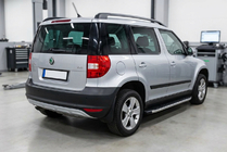 Skoda Yeti 2009-2017 Side Steps Fullmond (2 pcs, aluminum) photo 1