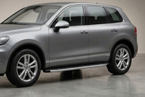 Volkswagen Touareg 2002–2010 Side Steps Fullmond (2 pcs, aluminum) photo 2