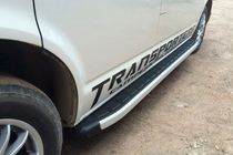 Volkswagen T5 Multivan 2003–2010 Side Steps Fullmond (2 pcs, aluminum) Short Wheelbase photo 2