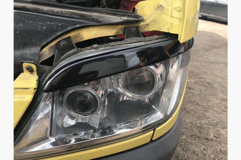 Mercedes Sprinter W901/902/903/904/905 1995–2006 Headlight eyelids (black, ABS, 2000-2006) Photo 4