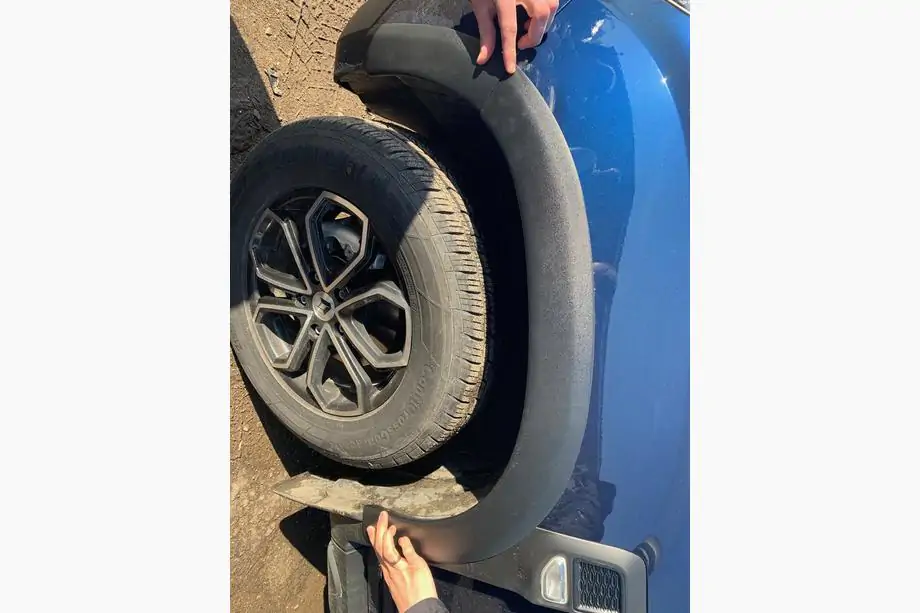 Renault Duster 2018-2024 Wide Fender Flares (8 pcs, ABS) Photo 12