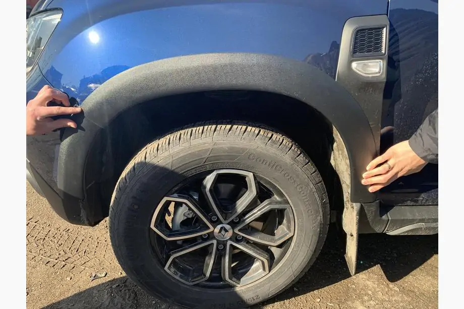 Renault Duster 2018-2024 Wide Fender Flares (8 pcs, ABS) Photo 11