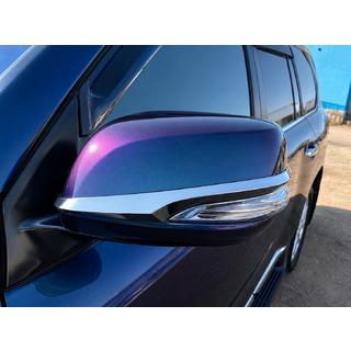 Mirror Covers 2012-2021 (2 pcs, Chrome) Lexus LX570/450d 2008-2022 photo 2