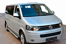 Volkswagen T5 2010-2015 Side Steps Fullmond (2 pcs, aluminum) Short Wheelbase photo 1