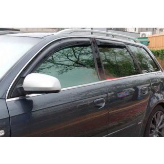 Window wind deflectors (Avant, 4 pcs, HIC) Audi A4 B7 2004-2008 photo 1