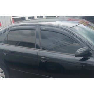 Side window wind deflectors Sedan (4 pcs, HIC) Audi A4 B6 2000-2004 photo 2