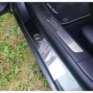 Carmos Door Sill Protectors (4 pcs, Stainless Steel) photo 3