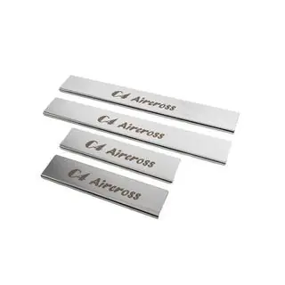 Carmos Door Sill Protectors (4 pcs, Stainless Steel) photo 2
