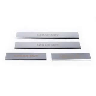 Door Sill Protectors Carmos V1 (4 pcs, Stainless Steel) photo 4