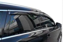 Audi Q7 2005-2015 Window deflectors with chrome trim (4 pcs, HIC) photo 7