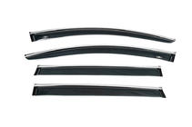 Audi Q7 2005-2015 Window deflectors with chrome trim (4 pcs, HIC) photo 4
