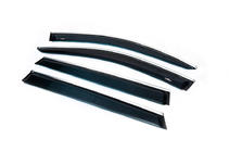 Audi Q7 2015–2026 Window deflectors with chrome trim (4 pcs, HIC) photo 6