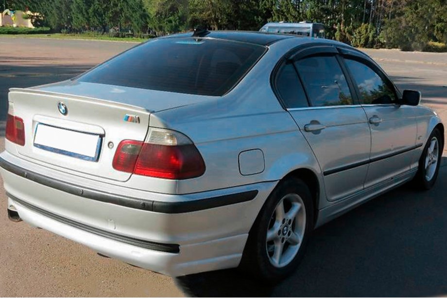 BMW 3 Series E46 1998-2006 Window Deflectors SD (4 pcs, HIC) Image