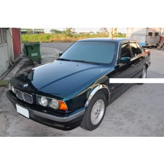Window Deflectors (4 pcs, HIC) BMW 5 Series E34 1988-1995 photo 1