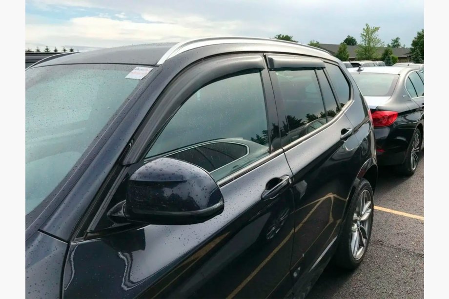 BMW X3 F25 2011-2018 Window Deflectors (4 pcs, HIC) Image