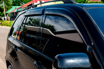BMW X5 E53 1999–2006 Window Deflectors (4 pcs, HIC) photo 8