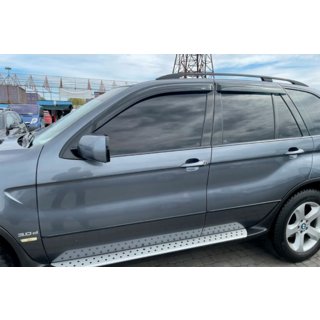 Window Deflectors (4 pcs, HIC) BMW X5 E53 1999–2006 photo 2