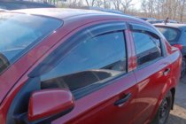 Chevrolet Aveo T250 2005-2011 Window Deflectors SD (4 pcs, HIC) photo 10
