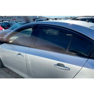 Window Deflectors SD (4 pcs, HIC) Chevrolet Cruze 2009–2015 photo 2