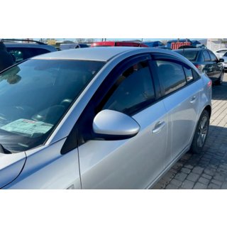 Window Deflectors SD (4 pcs, HIC) Chevrolet Cruze 2009–2015 photo 1