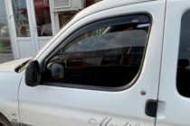Citroen Berlingo 1996-2008 In-channel window deflectors (2 pcs, HIC) photo 1