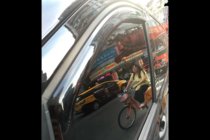 Daewoo Lanos 1998-2017 In-channel window deflectors (4 pcs, HIC) photo 2