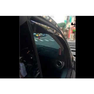 In-channel window deflectors (4 pcs, HIC) Daewoo Lanos 1998-2017 photo 3