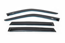 Daewoo Nexia 1995-2016 Window Deflectors (4 pcs, HIC) photo 2