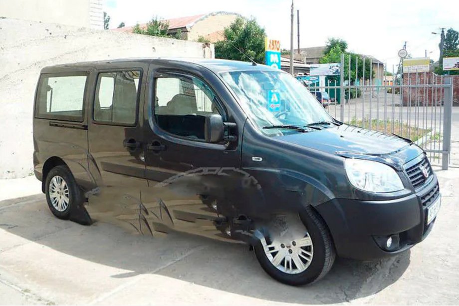 Fiat Doblo I 2005-2010 Window Deflectors (2 pcs, HIC) Photo 8