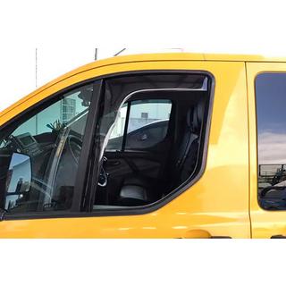 In-channel window deflectors (2 pcs, HIC) Peugeot Boxer 1994-2006 photo 1