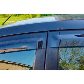 Window Deflectors (4 pcs, HIC) Ford Fiesta 2002-2008 photo 3