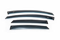 Ford Fiesta 2008-2017 Window Deflectors SD 2008+ (4 pcs, HIC) photo 2
