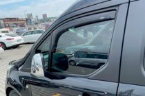 Ford Custom 2013-2022 In-channel window deflectors (2 pcs, HIC) photo 1