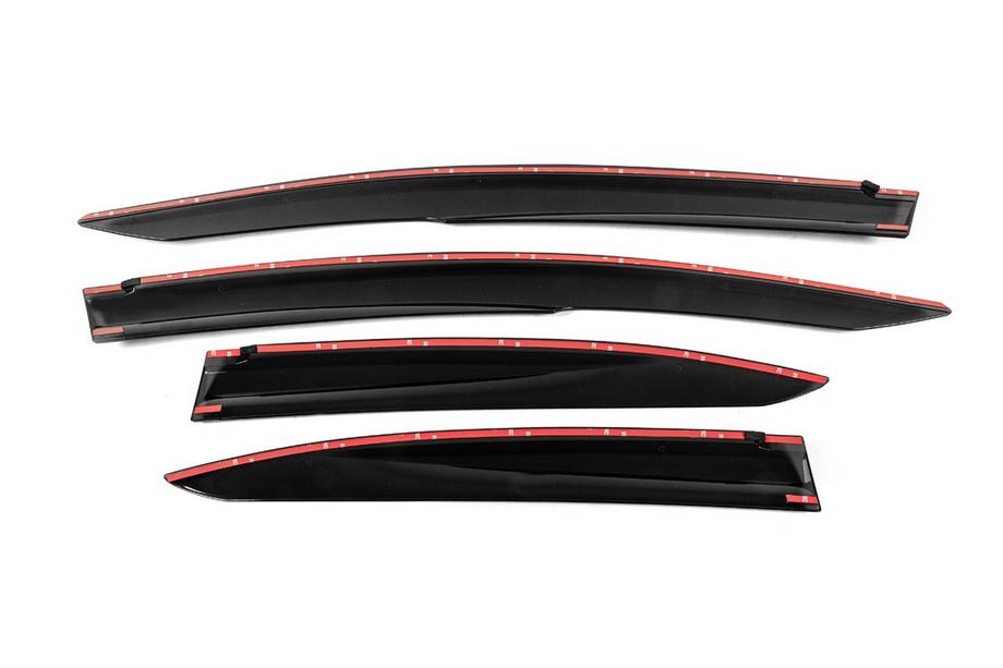 Honda Civic Sedan IX 2011-2016 Window Deflectors (4 pcs, HIC) Photo 3