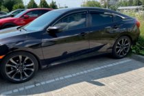 Honda Civic Sedan X 2016-2021 Window Deflectors (4 pcs, HIC) photo 1
