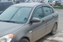 Hyundai Accent 2006-2010 Window Deflectors (4 pcs, HIC) photo 5