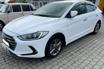 Hyundai Elantra (AD) 2015-2020 Window Deflectors (4 pcs, HIC) photo 4