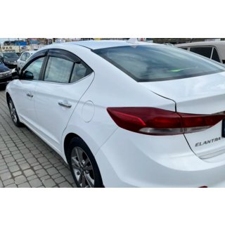 Window Deflectors (4 pcs, HIC) Hyundai Elantra (AD) 2015-2020 photo 3