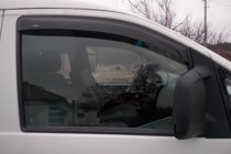 Hyundai H200, H1, Starex 1998-2007 Window Deflectors (2 pcs, HIC) photo 6