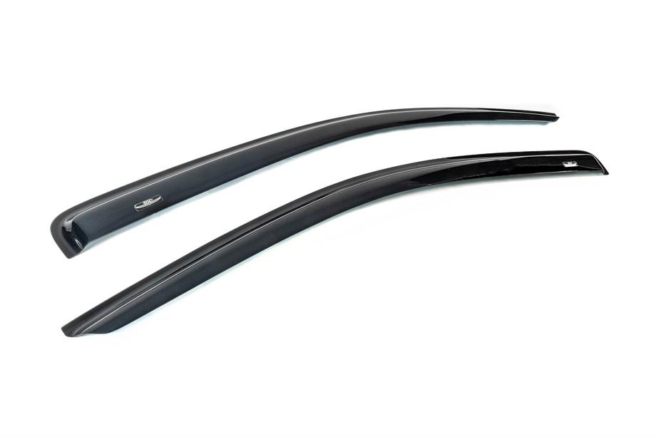 Hyundai I-20 2008-2012 Front window deflectors (3D, 2 pcs, HIC) Photo 3