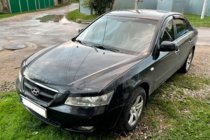 Hyundai Sonata NF 2004-2009 Window Deflectors (4 pcs, HIC) photo 3