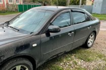 Hyundai Sonata NF 2004-2009 Window Deflectors (4 pcs, HIC) photo 2