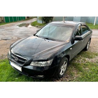 Window Deflectors (4 pcs, HIC) Hyundai Sonata NF 2004-2009 photo 3
